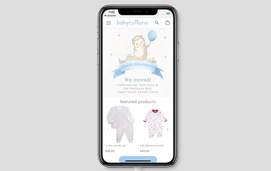 Baby cottons sales online