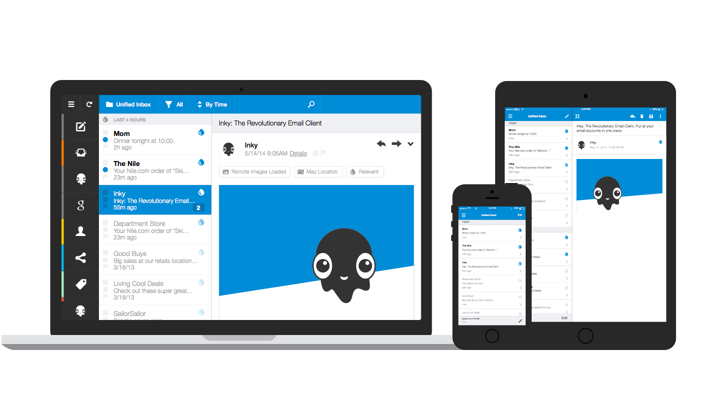 Inky email client