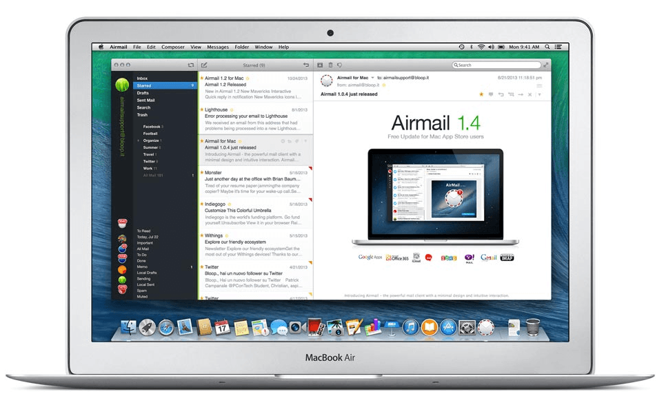 airmail vs outlook airmail vs outlook