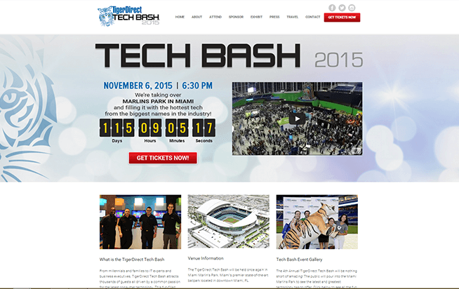 Tiger Direct - Tech Bash 2015