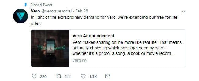 Vero-Twitter-Post