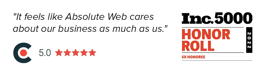 Absolute Web, Clutch, Inc.5000