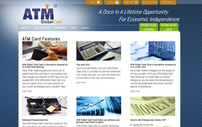 ATM Global Cash Absolute Web