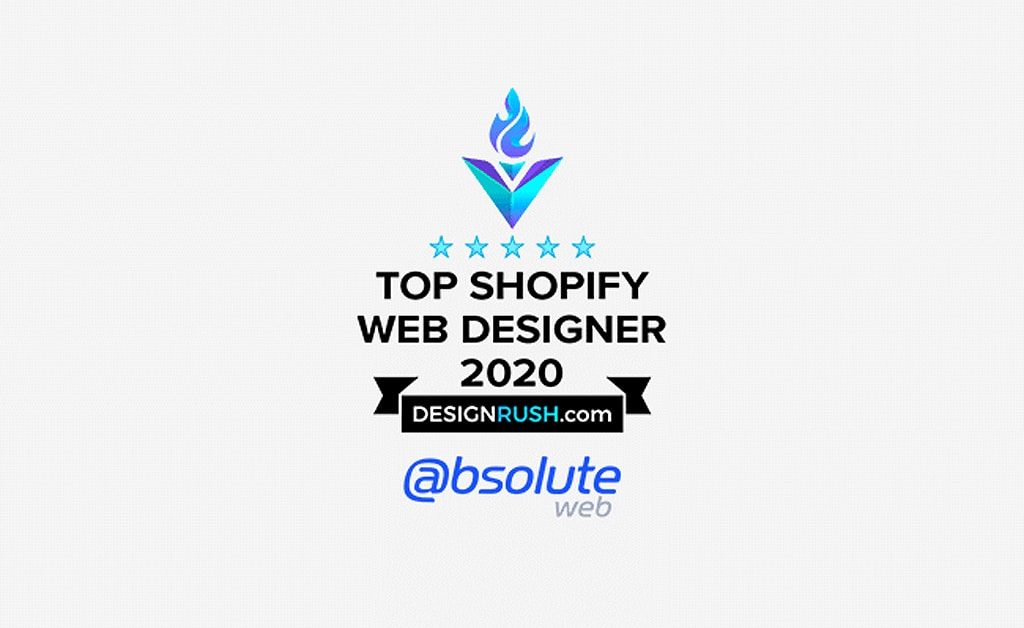 Named Top Shopify Website Designer of 2020