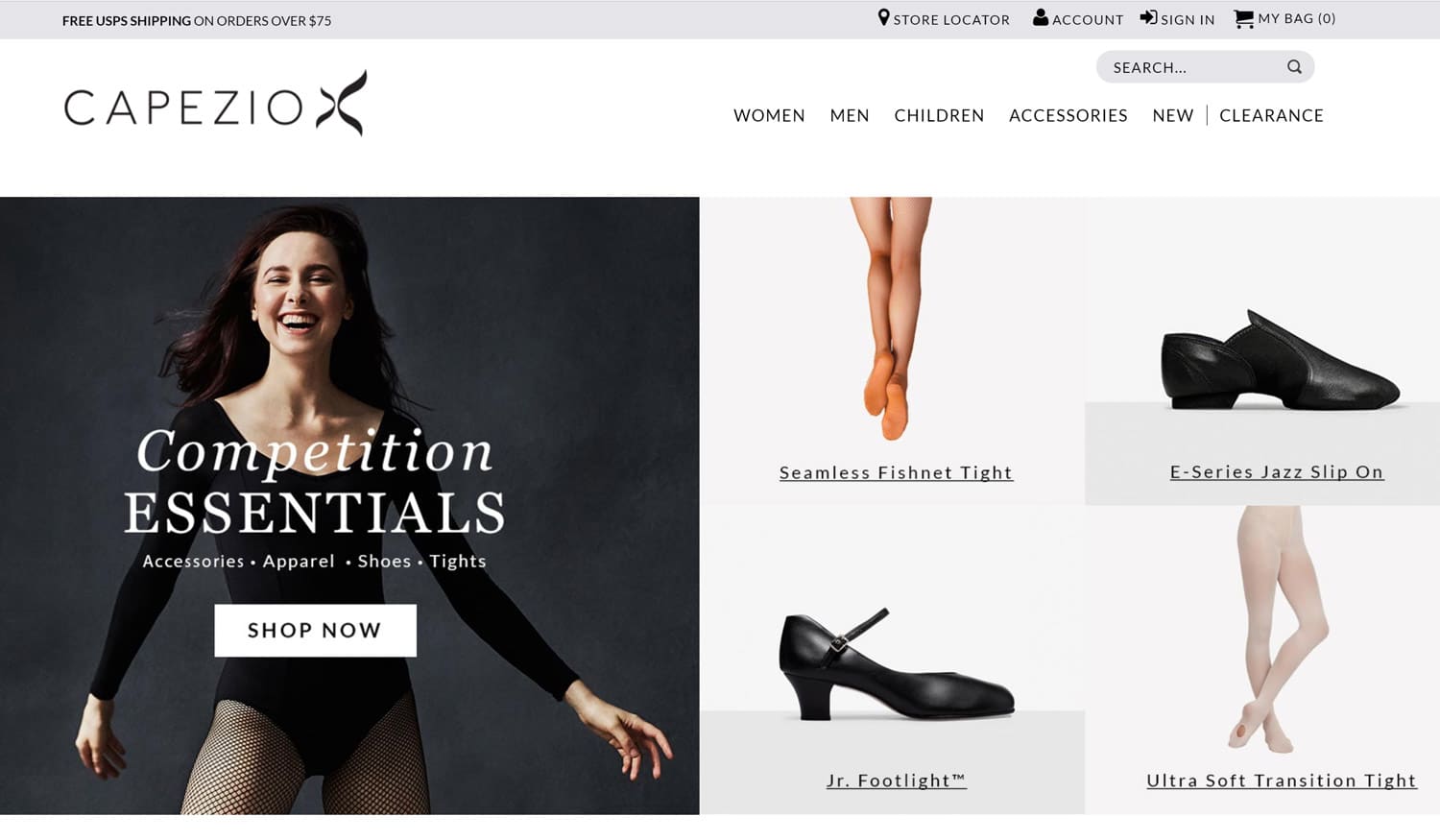 capezio-before