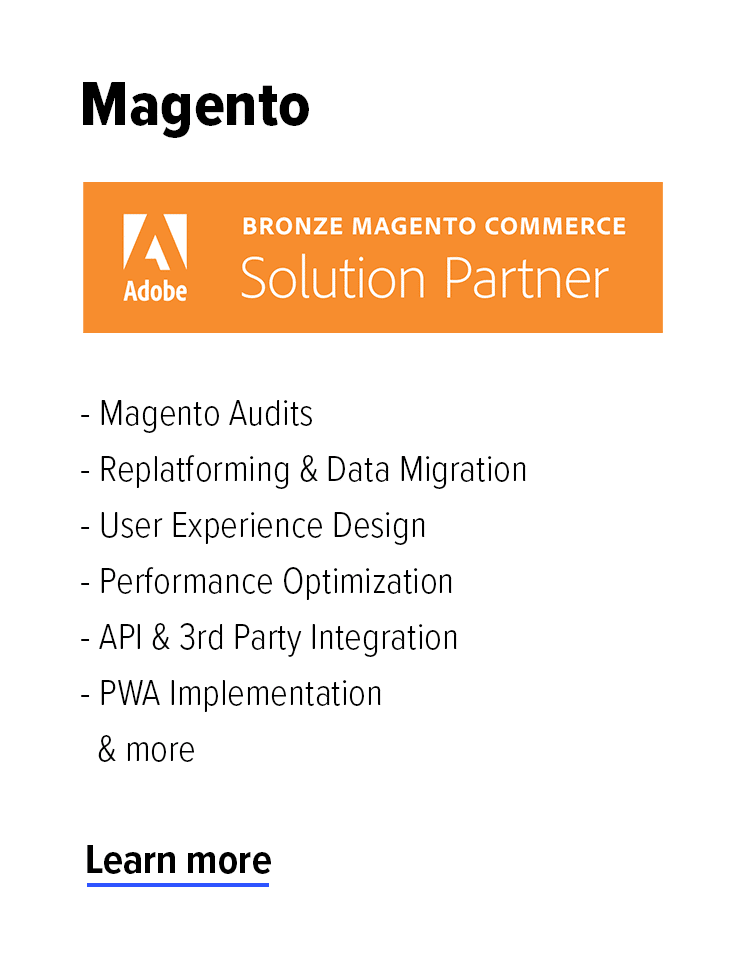 Magento Partner Agency