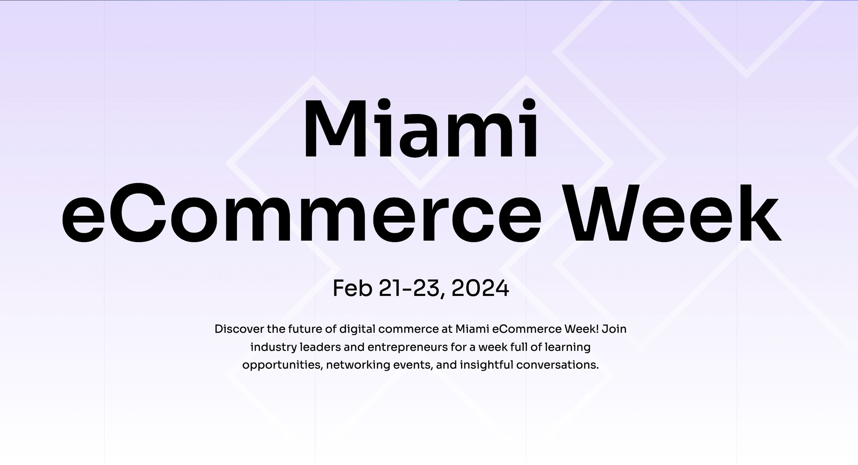 Miami eCommerce Week