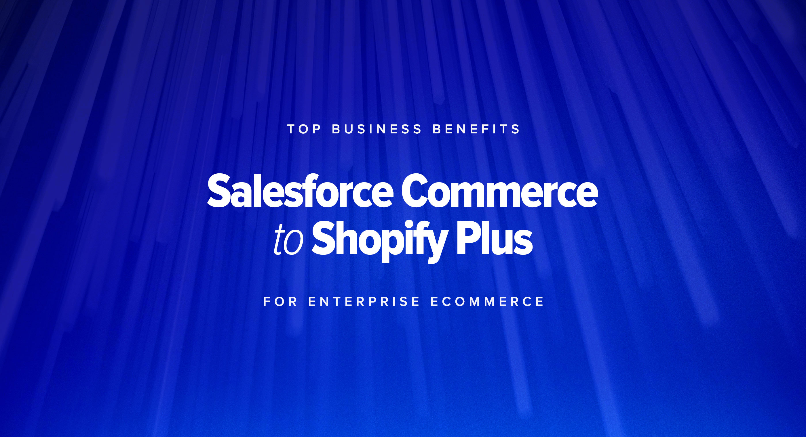 SFCC to Shopify Plus