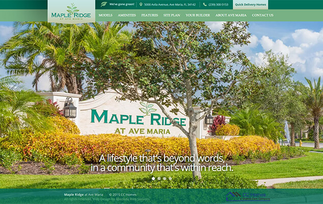 Maple Ridge at Ave Maria