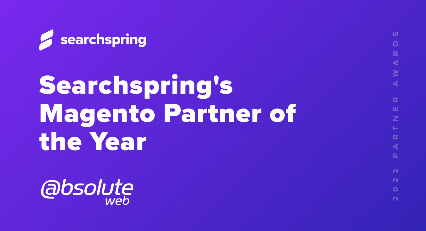 Searchspring's Magento Partner of the Year
