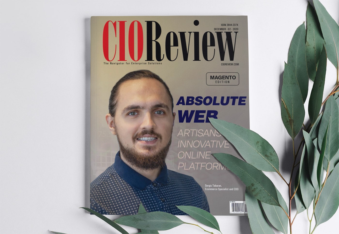 sergiu-tabaran-absolute-web-cio-review-magazine-magento-cover