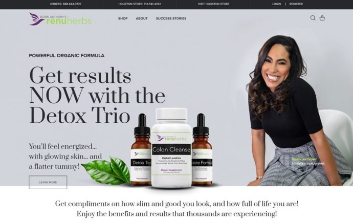 shopify-development-florida-renu-herbs-by-absolute-web-1