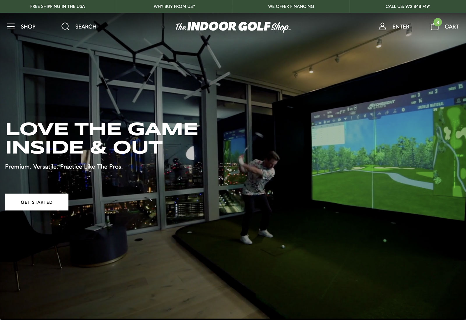 The Indoor Golf Shop Absolute 