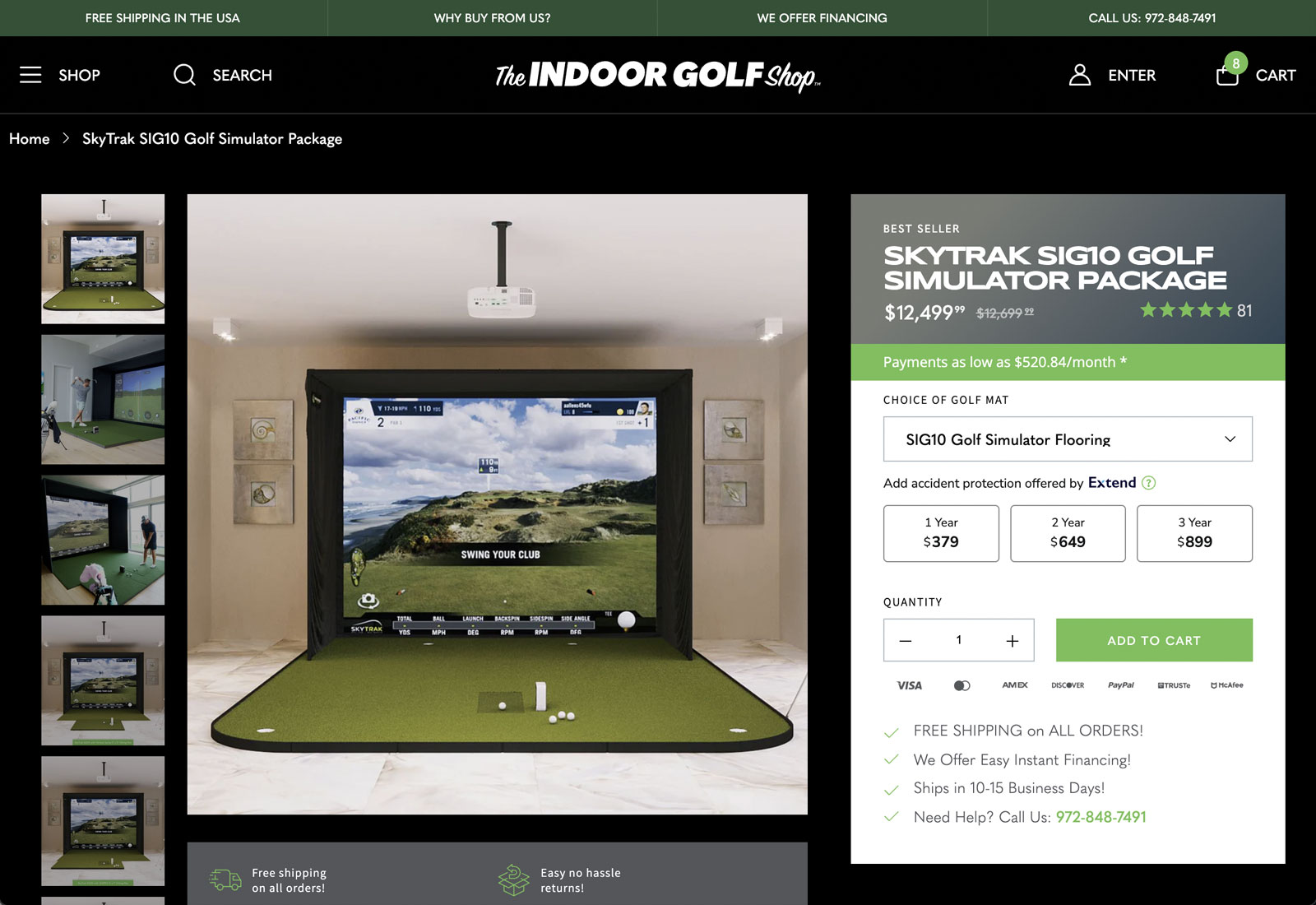 The Indoor Golf Shop Absolute 