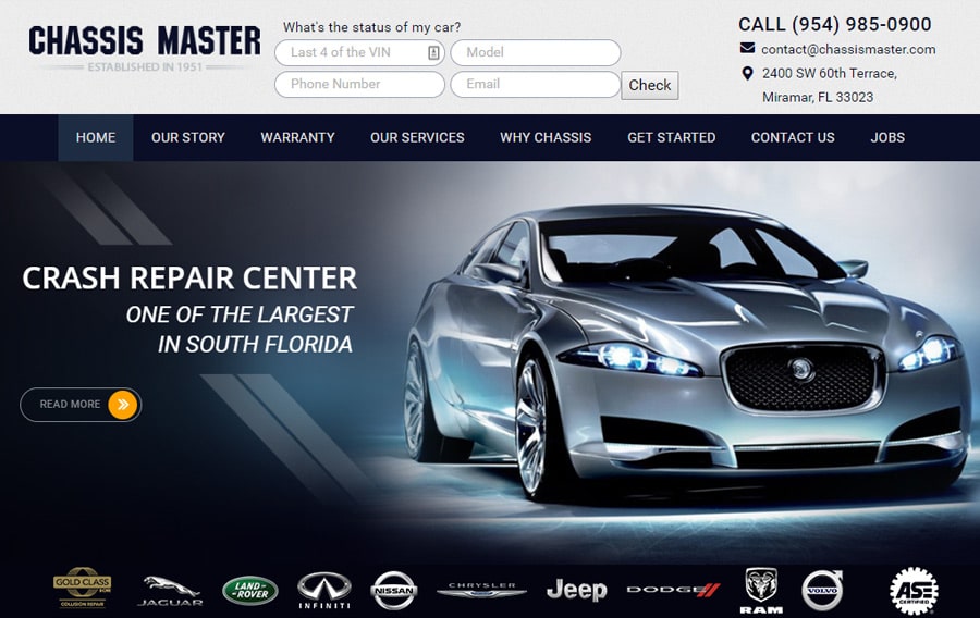 Chassis Master - Absolute Web